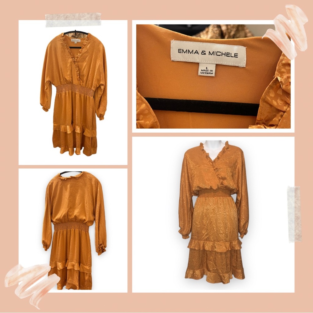Emma & Michele Midi Mustard